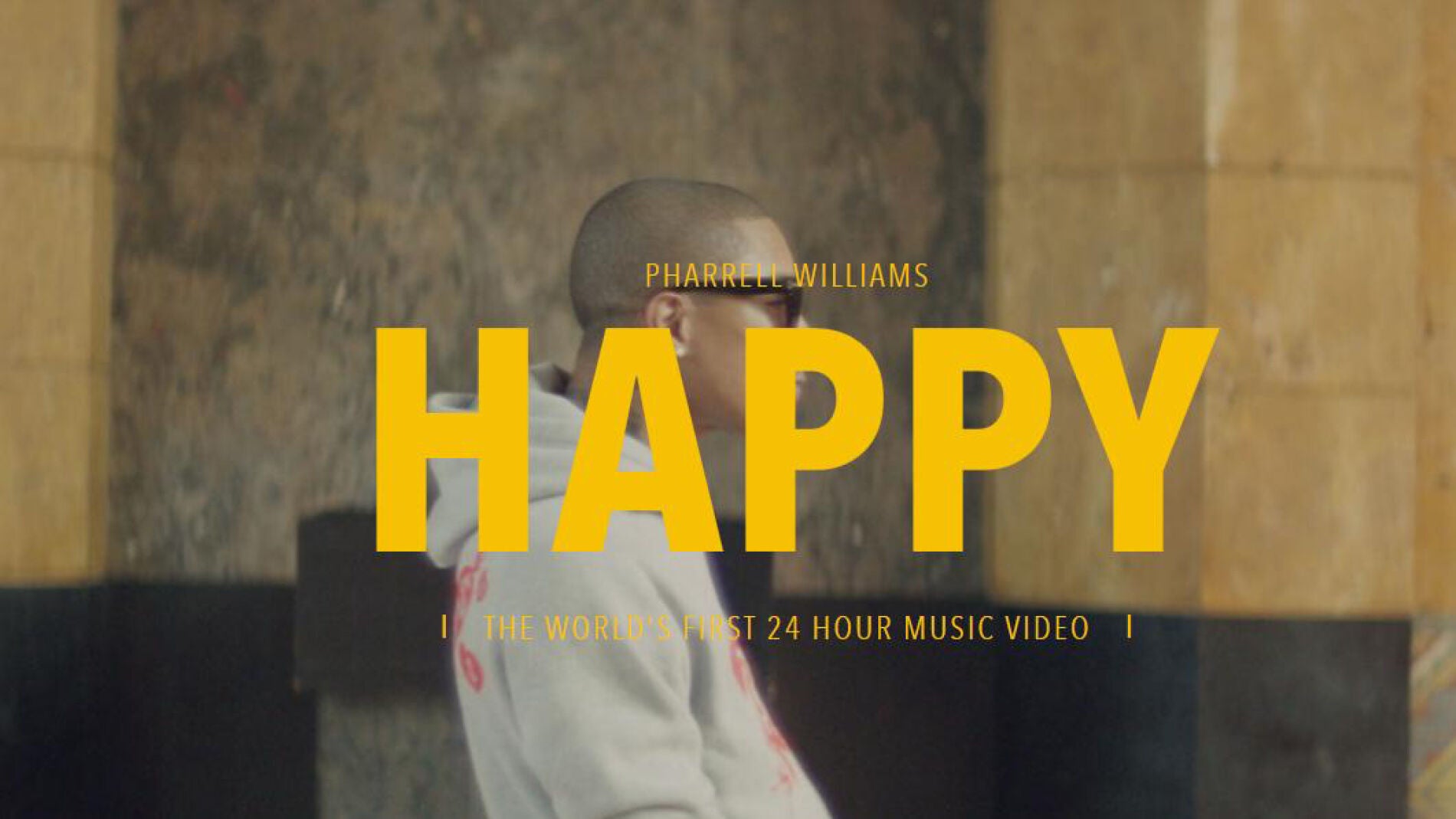 Pharrell Williams estrena 'Happy', un videoclip de 24 horas de duración