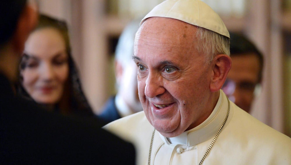 El Papa en una audiencia