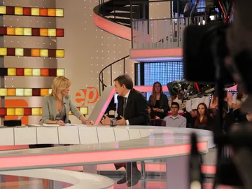 Zapatero con Susanna Griso en Espejo Público Zapatero con Susanna Griso en Espejo Público