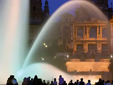 Imagen de la Fuente de Montjüic Imagen de la Fuente de Montjüic