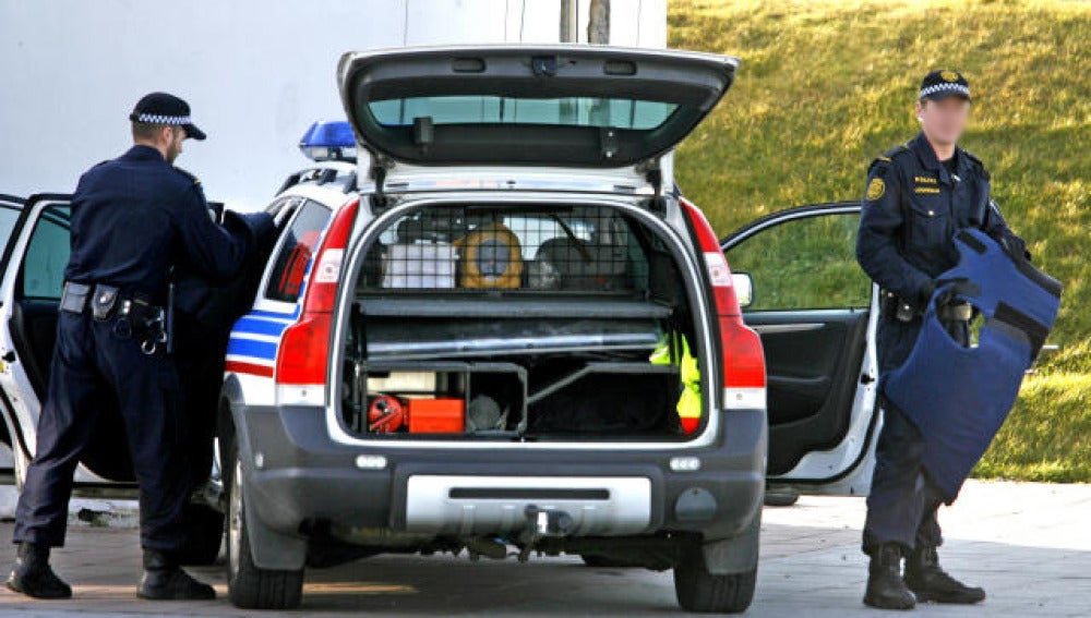 Agentes de la Policía de Islandia