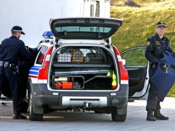 Agentes de la Policía de Islandia