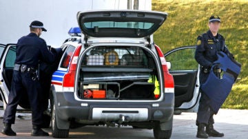 Agentes de la Policía de Islandia