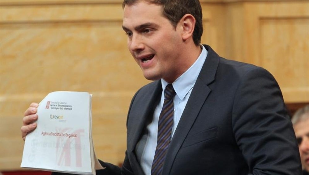 El presidente de Ciutadans (C's), Albert Rivera.