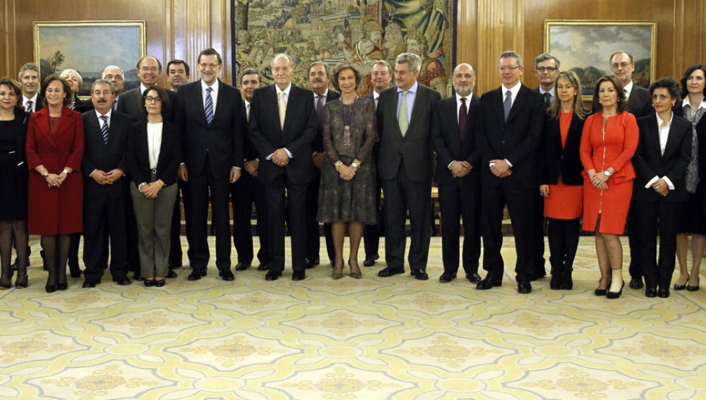 Foto de familia tras la jura de cargos del CGPJ