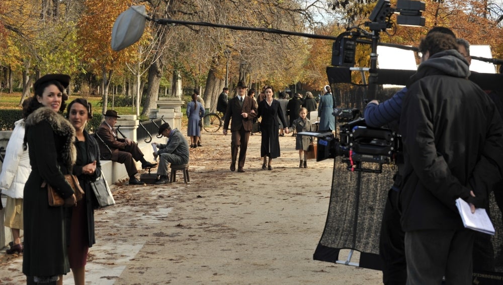 Adriana Ugarte y Pepa Rus en El Retiro