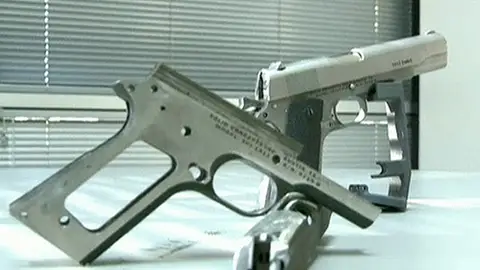 La primera pistola creada con una impresora 3D La primera pistola creada con una impresora 3D