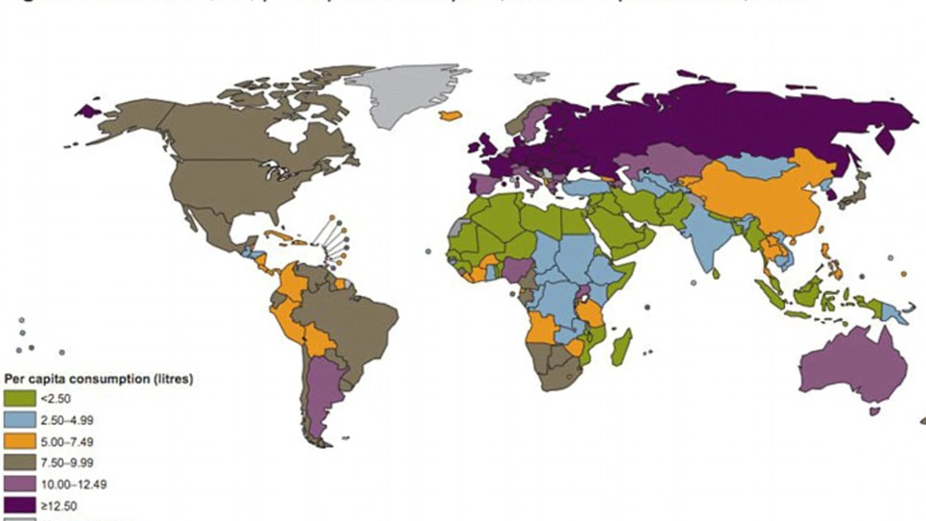 Consumo de alcohol en mayores de 15 Consumo de alcohol en mayores de 15