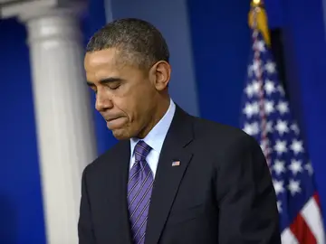 Barack Obama, afectado tras la muerte de Mandela Barack Obama, afectado tras la muerte de Mandela