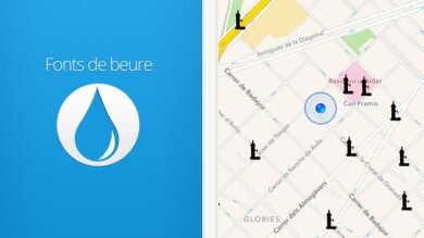 Barcelona crea una app para localizar fuentes de agua potable en la ciudad
