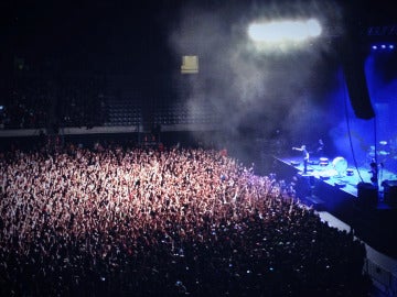 Momento del concierto de Imagine Dragons en Barcelona.