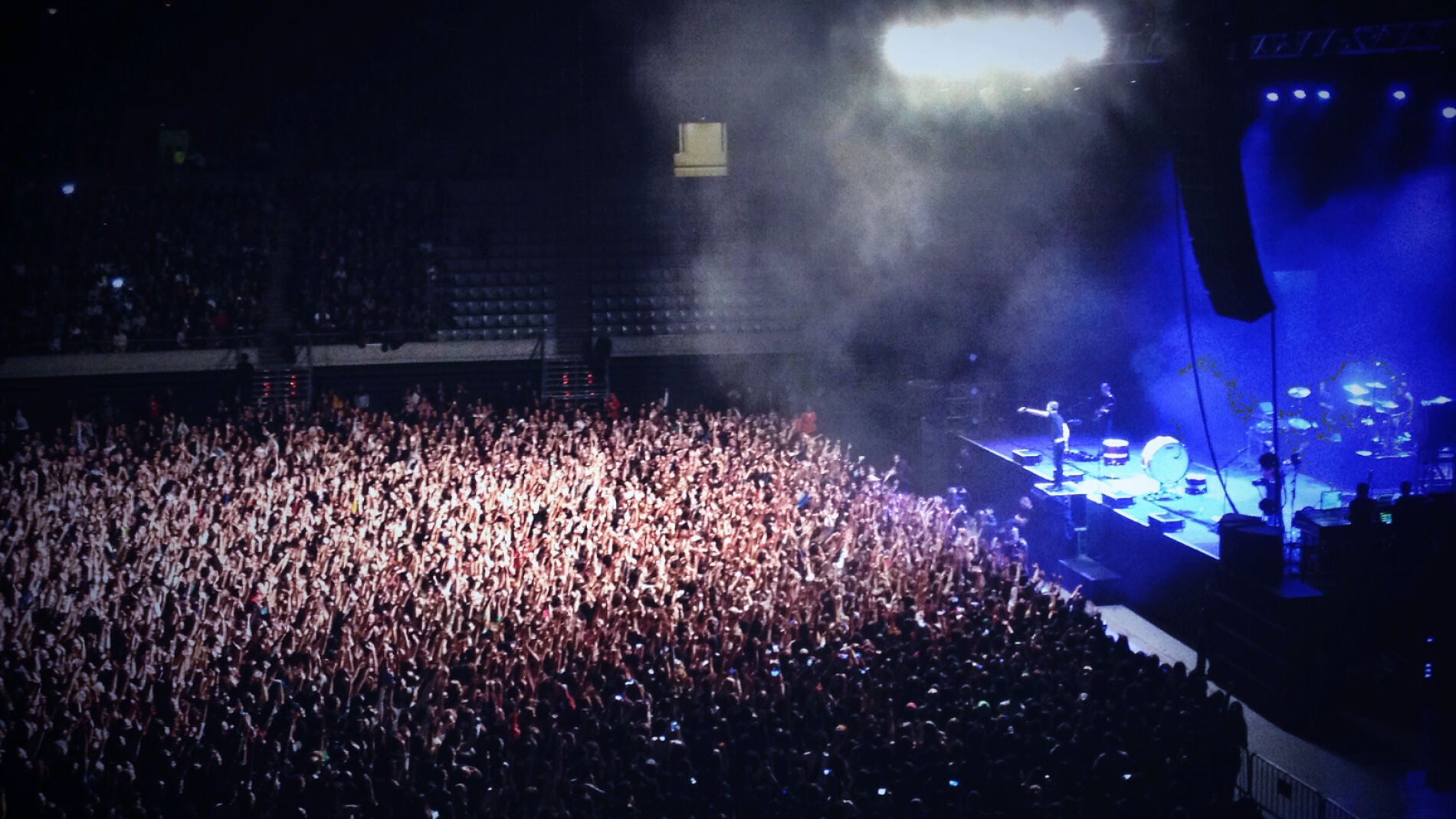 Momento del concierto de Imagine Dragons en Barcelona.