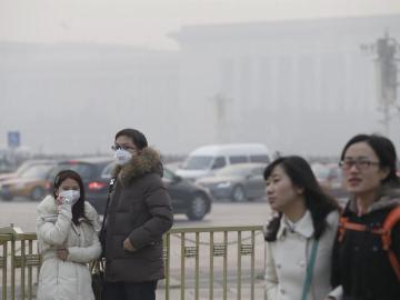 La contaminación envuelve China