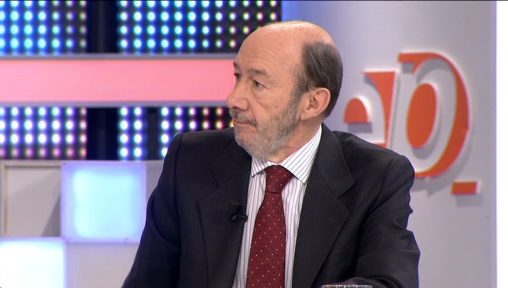 Entrevista a Rubalcaba en Espejo Público 