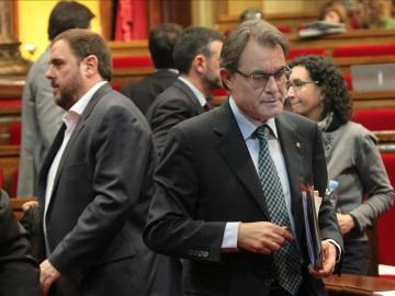 El presidente de la Generalitat, Artur Mas