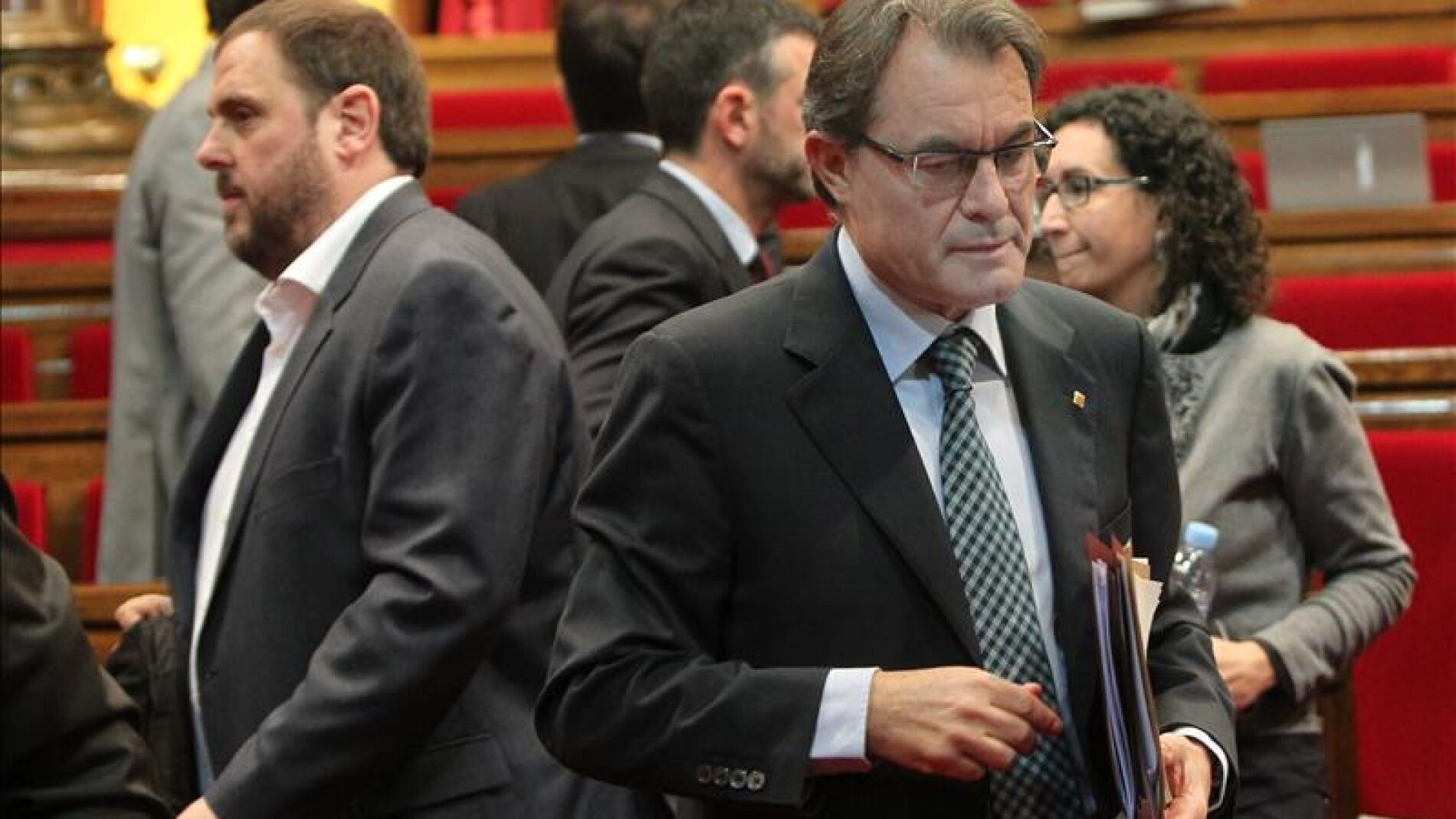 El presidente de la Generalitat, Artur Mas
