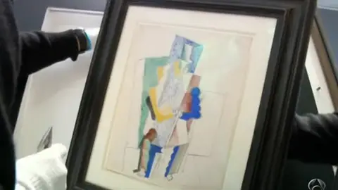 El Picasso que se rifará el día 18 El Picasso que se rifará el día 18