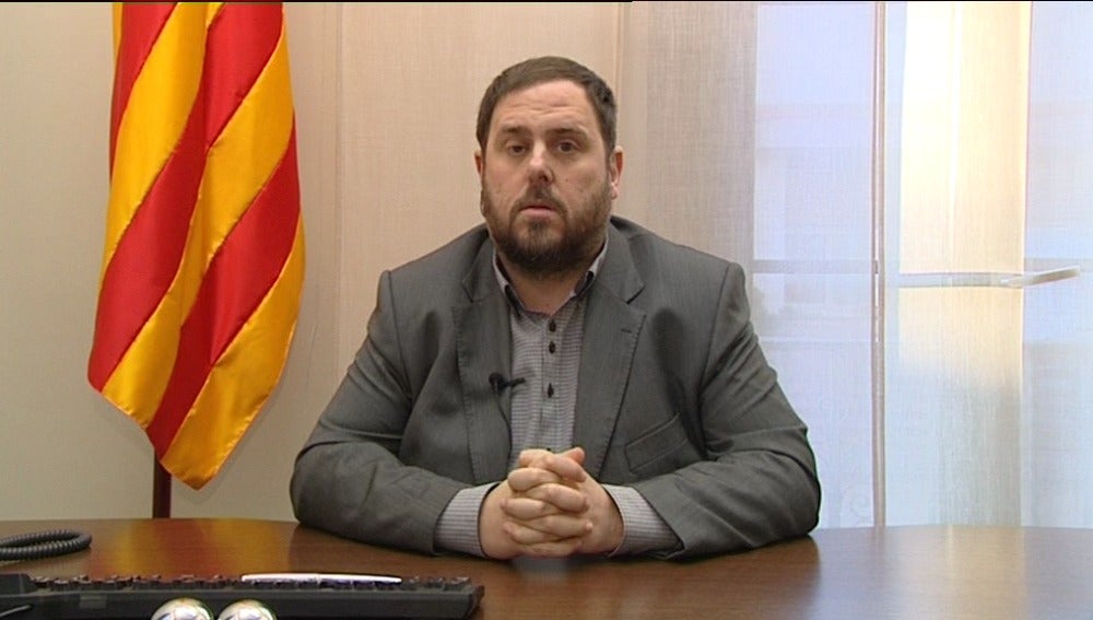 Oriol Junqueras, líder de ERC