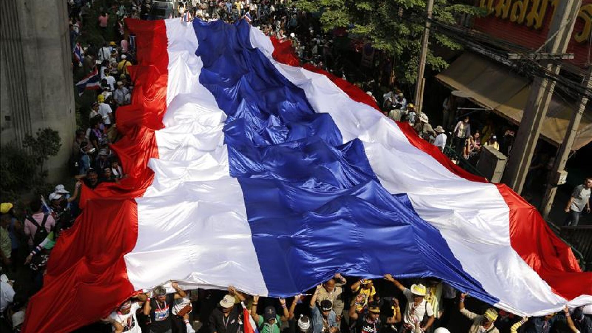 Protestas en Tailandia