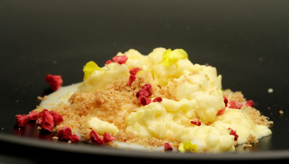 Mousse de lima y yogur