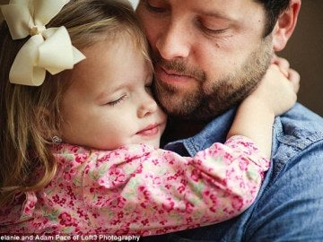 Ben y su hija Olivia