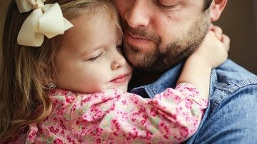 Ben y su hija Olivia