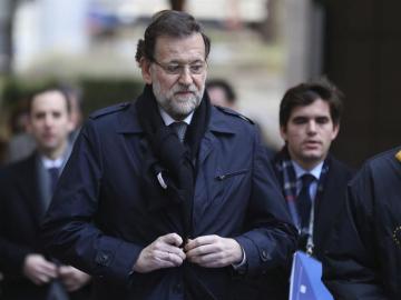 Mariano Rajoy, en Bruselas