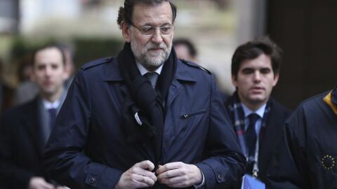 Mariano Rajoy, en Bruselas