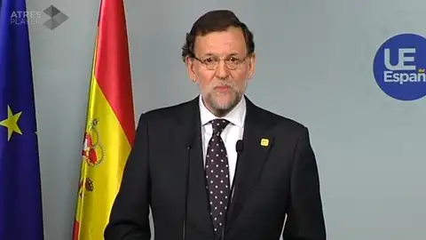 Mariano Rajoy desde Bruselas Mariano Rajoy desde Bruselas
