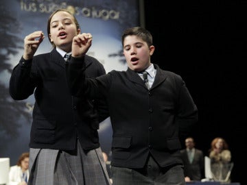 Cantan el primer cuarto premio