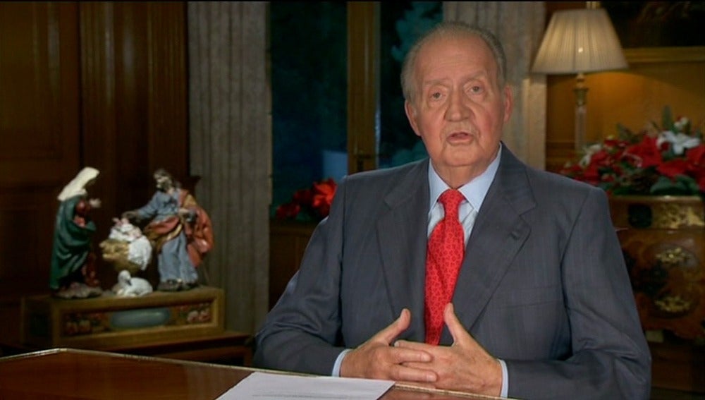 El Rey en su discurso navideño