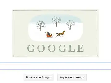 El doodle de Google felicita la Navidad El doodle de Google felicita la Navidad