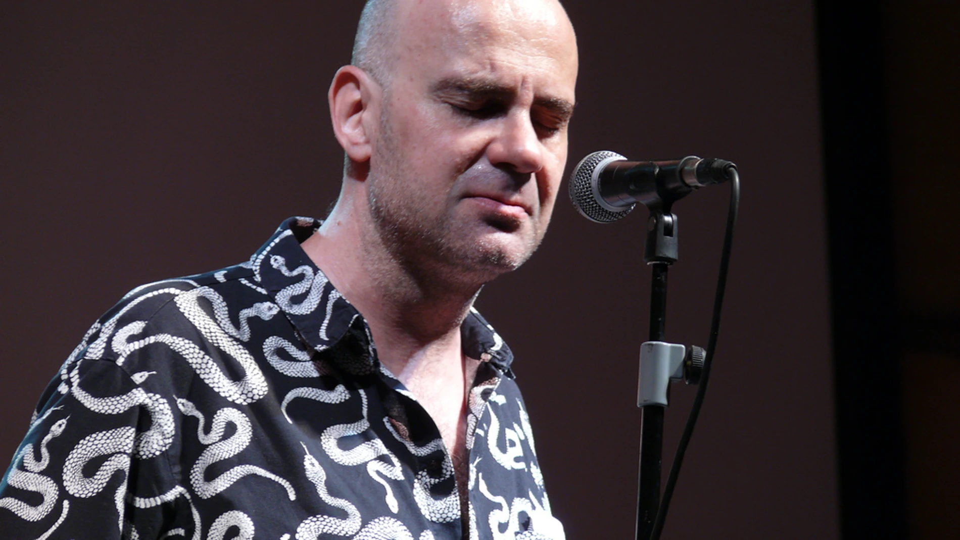 El cantante German Coppini El cantante German Coppini