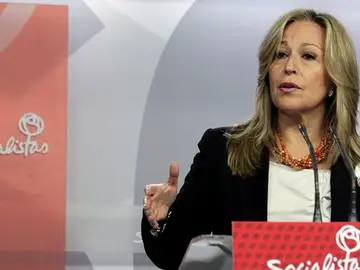 La secretaria de Política Social del PSOE, Trinidad Jiménez La secretaria de Política Social del PSOE, Trinidad Jiménez