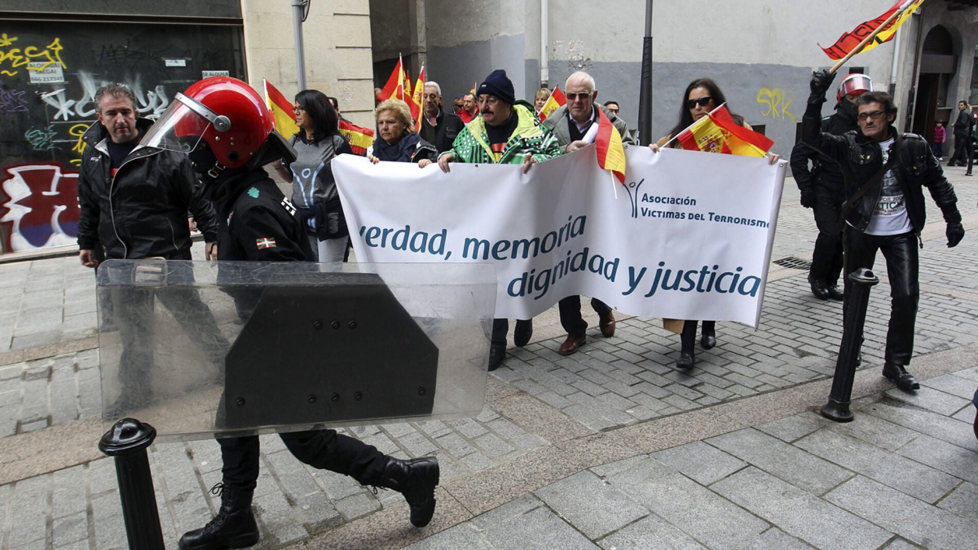 Concentraci&oacute;n de la AVT en Arrasate