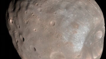 Fobos, la mayor luna de Marte