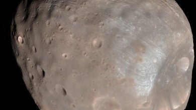 La Mars Express se acerca más que nunca a Fobos, la mayor luna de Marte