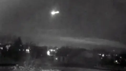 Un meteorito cruza Iowa Un meteorito cruza Iowa