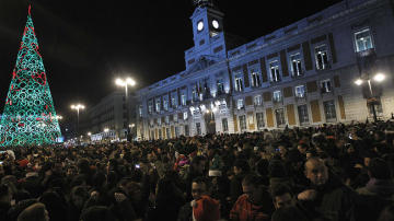 Campanadas en la Puerta del Sol