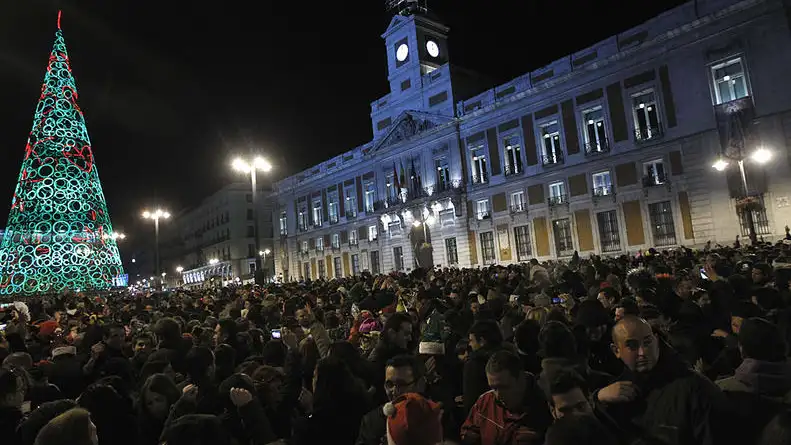 Campanadas en la Puerta del Sol Campanadas en la Puerta del Sol