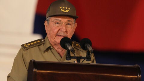 Ra&uacute;l Castro en los actos de la revoluci&oacute;n