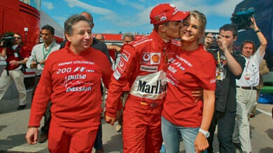 Michael Schumacher avanza 