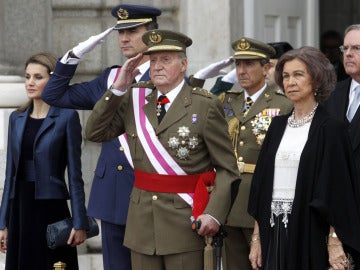 El Rey preside la Pascua militar