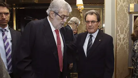 José Manuel Lara y Artur Mas en el día del Premio Nadal José Manuel Lara y Artur Mas en el día del Premio Nadal