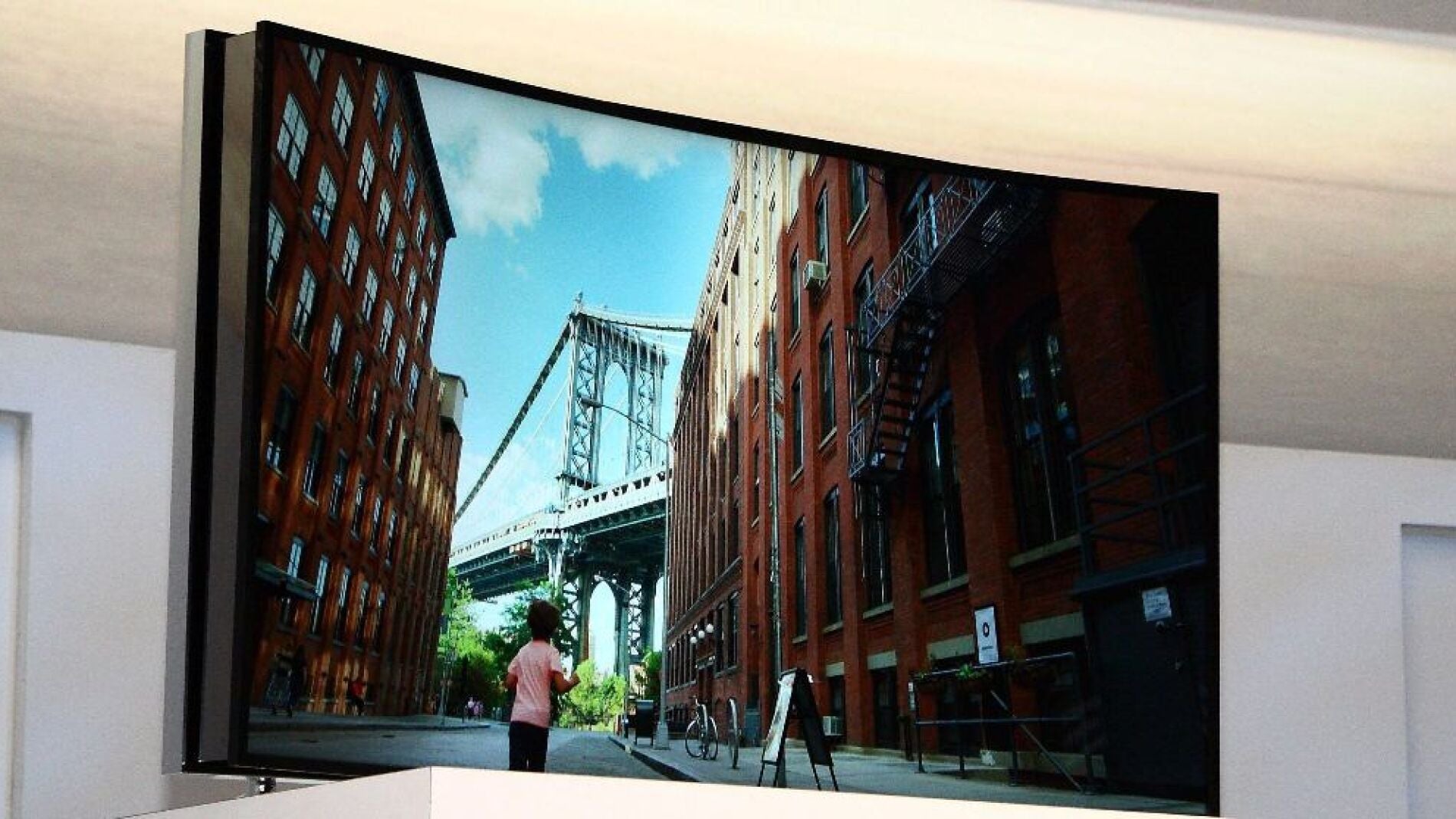 Televisor flexible de Samsung
