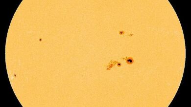 Una explosión solar desata una tormenta magnética que se sentirá hoy en la Tierra