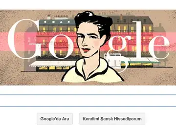 Doodle de Simone de Beauvoir Doodle de Simone de Beauvoir