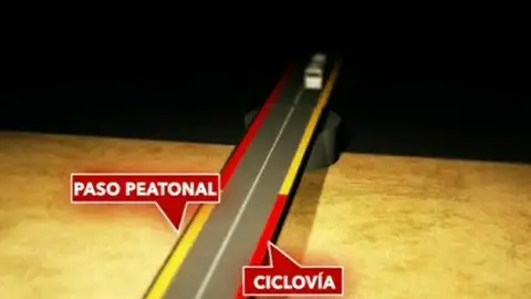 Puente levadizo al revés en Chile Puente levadizo al revés en Chile