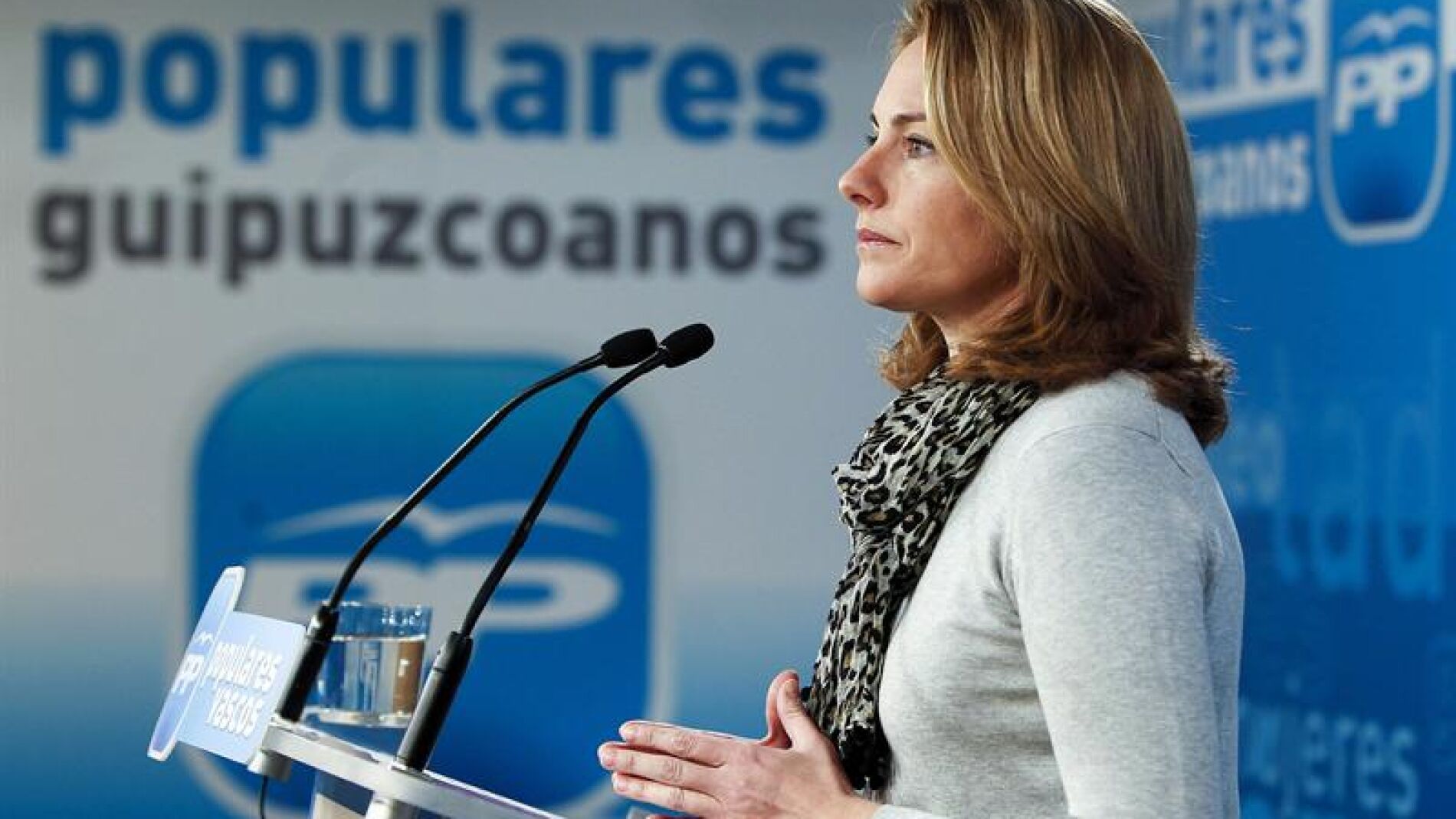 La presidenta del Partido Popular en el Pa&iacute;s Vasco, Arantza Quiroga