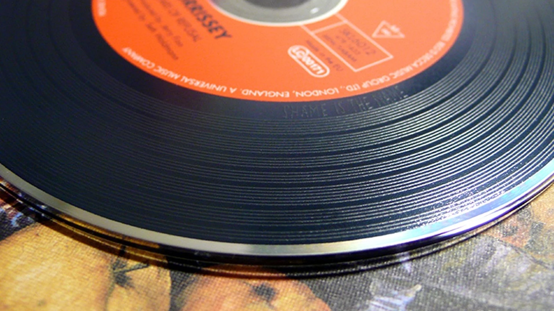 Un disco de vinilo Un disco de vinilo
